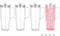 40oz plastic snow globe  tumbler