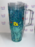 Under the sea (acrylic cup)