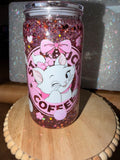 Pink kitty (plastic cup)