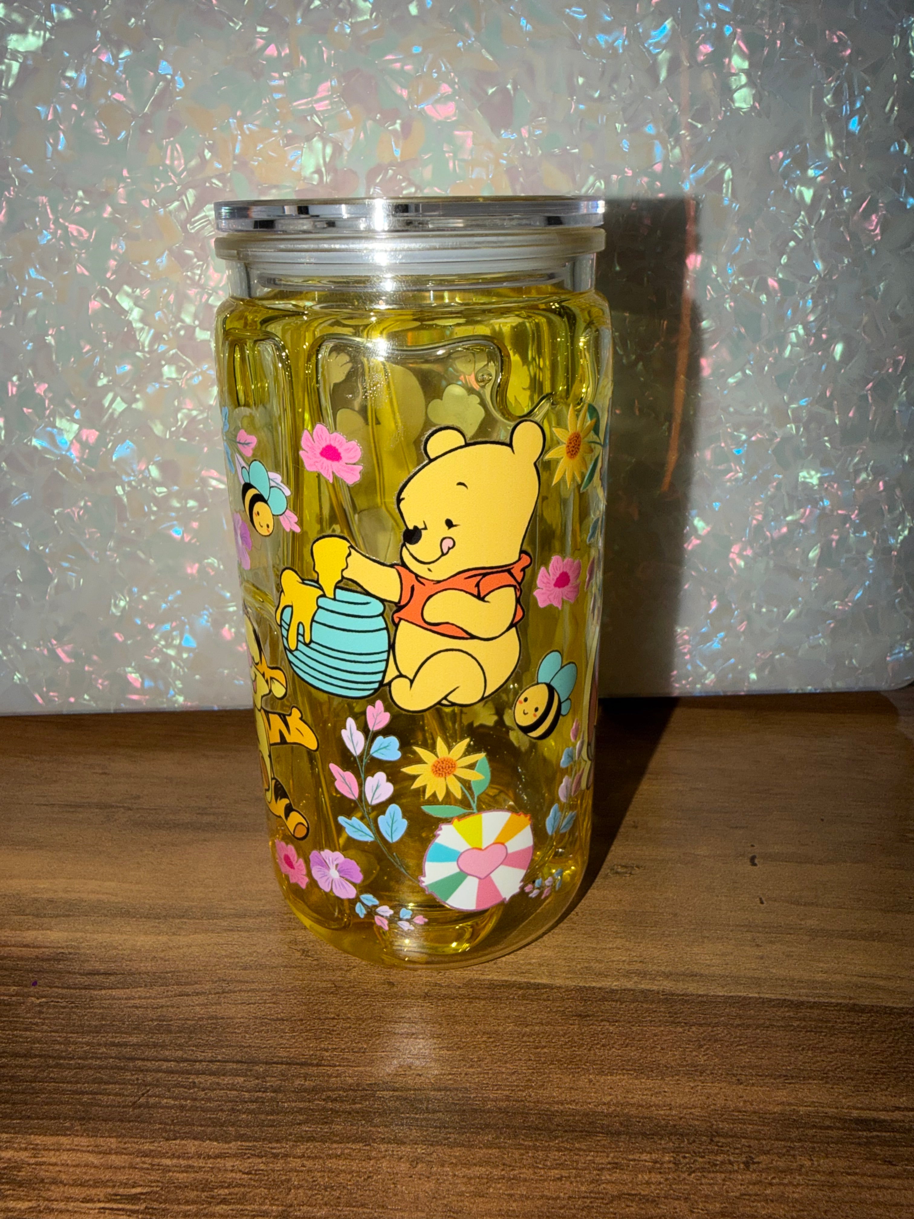 Winni the pooh honey (plastic cup)