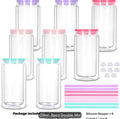 16 oz plastic cups/colored lids