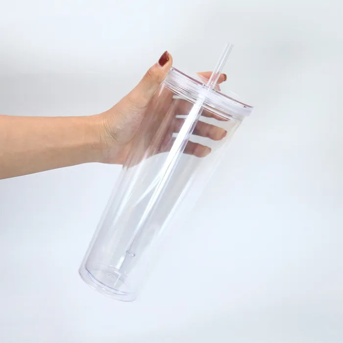 24 oz Snow Globe Tumbler (Acrylic)