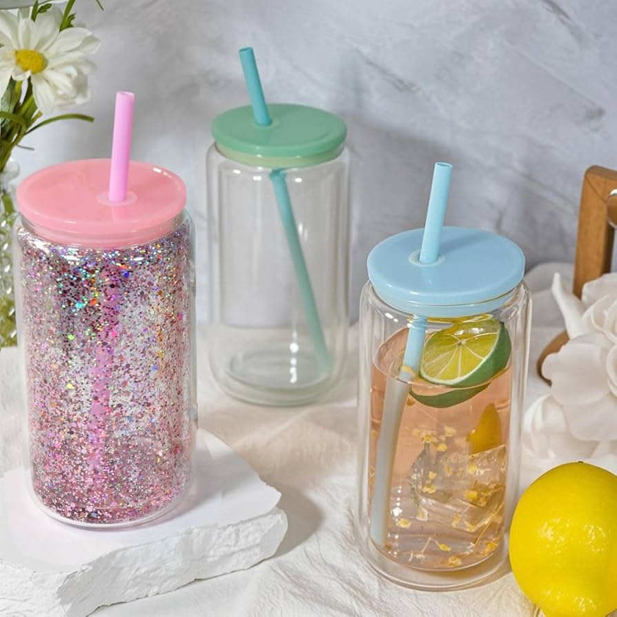 16 oz plastic cups/colored lids