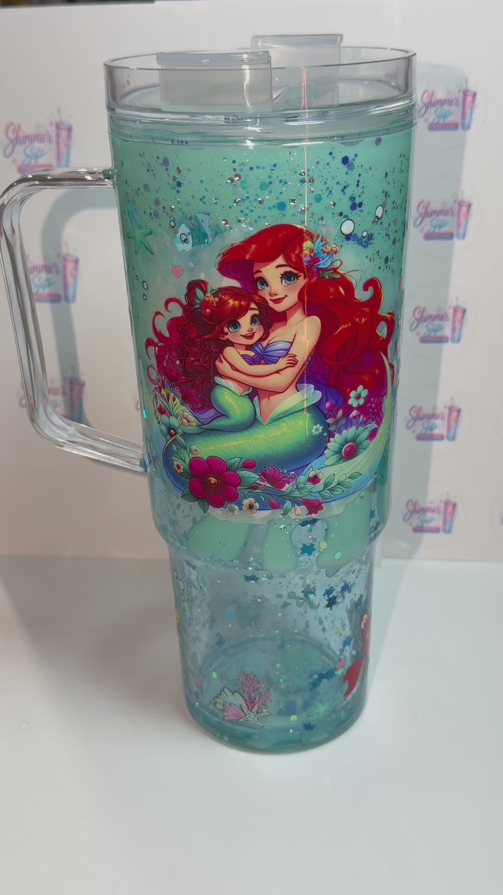 Under the sea (acrylic cup)
